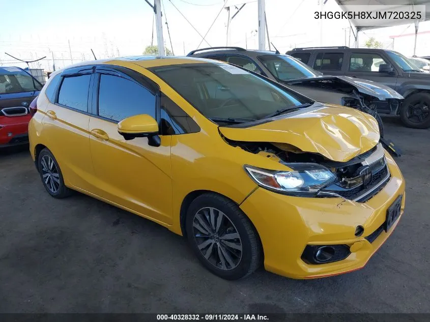 2018 Honda Fit Ex VIN: 3HGGK5H8XJM720325 Lot: 40328332