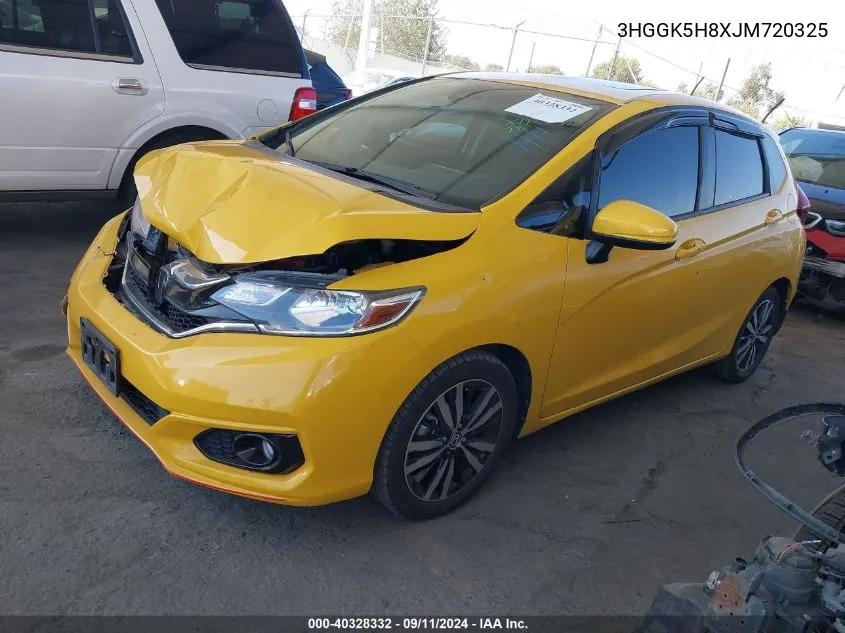 2018 Honda Fit Ex VIN: 3HGGK5H8XJM720325 Lot: 40328332