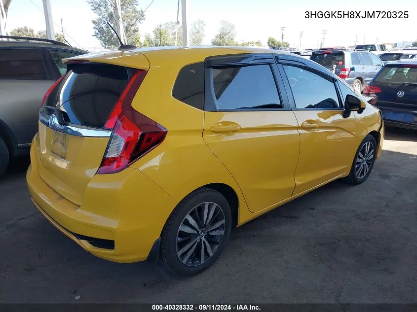 3HGGK5H8XJM720325 2018 Honda Fit Ex