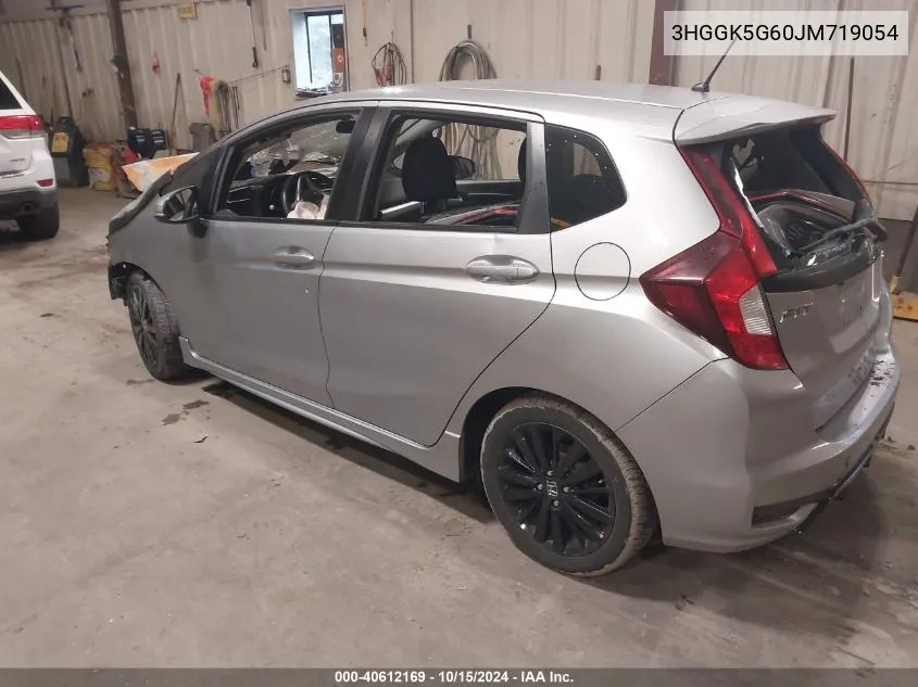 2018 Honda Fit Sport VIN: 3HGGK5G60JM719054 Lot: 40612169