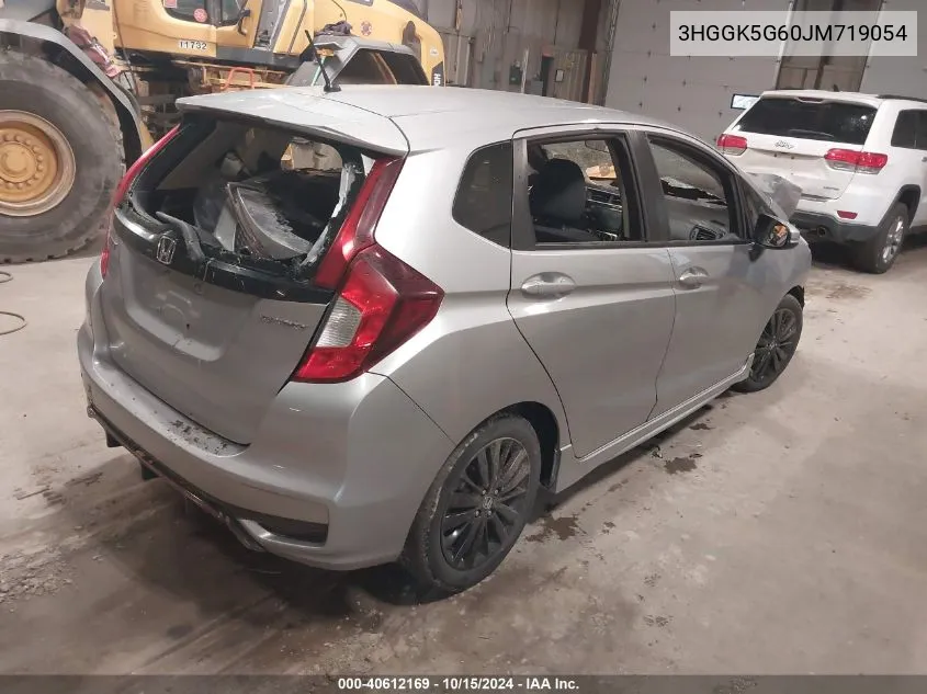 2018 Honda Fit Sport VIN: 3HGGK5G60JM719054 Lot: 40612169