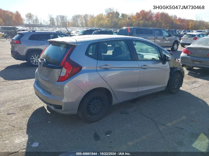 2018 Honda Fit Lx VIN: 3HGGK5G47JM730468 Lot: 40661844