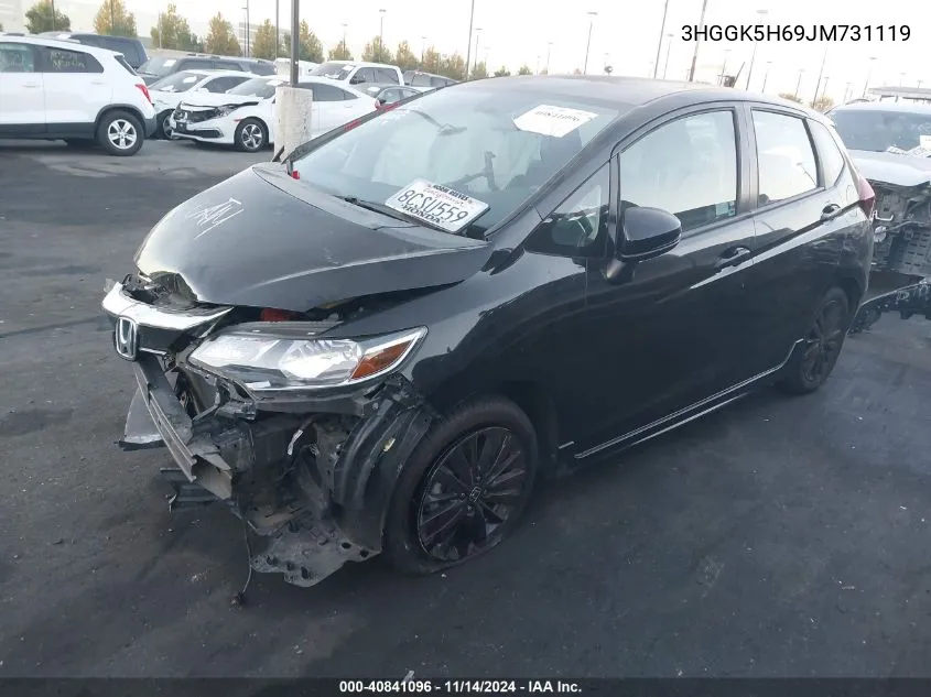 3HGGK5H69JM731119 2018 Honda Fit Sport