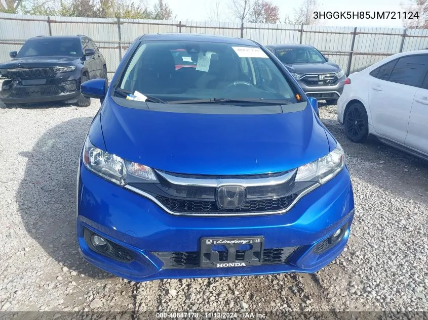 2018 Honda Fit Ex VIN: 3HGGK5H85JM721124 Lot: 40847178