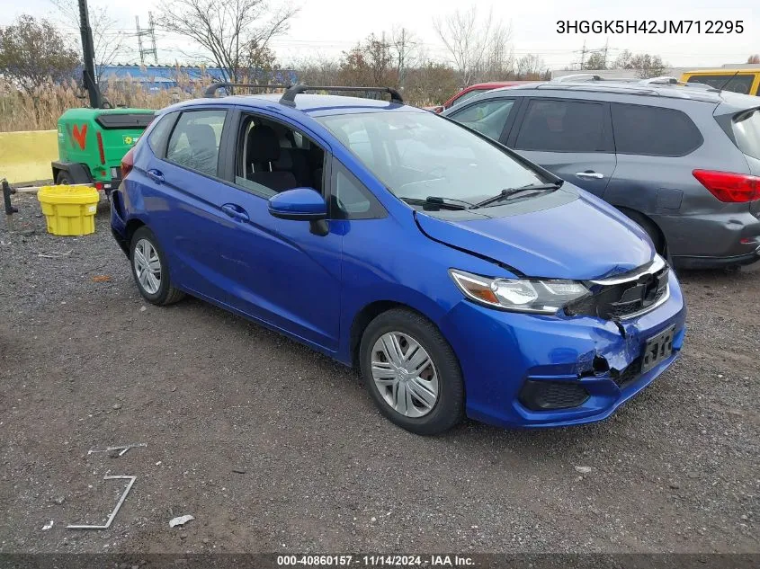 2018 Honda Fit Lx VIN: 3HGGK5H42JM712295 Lot: 40860157