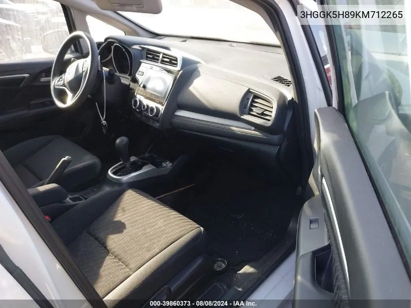 3HGGK5H89KM712265 2019 Honda Fit Ex