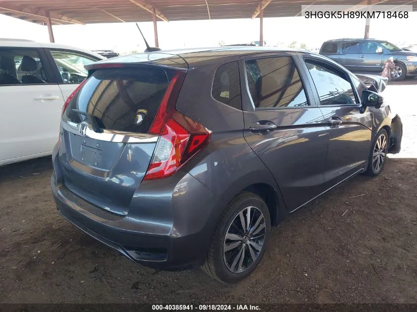 2019 Honda Fit Ex VIN: 3HGGK5H89KM718468 Lot: 40385941