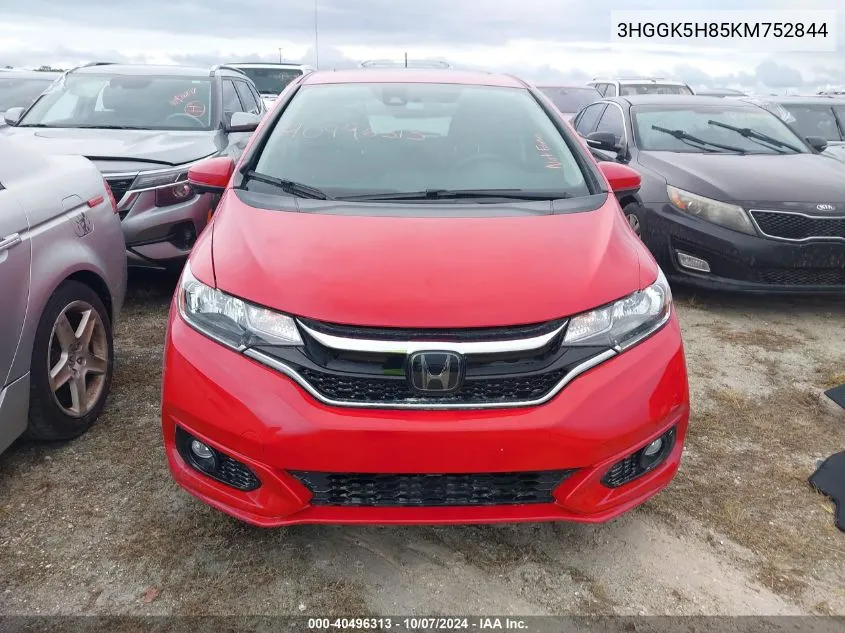 2019 Honda Fit Ex VIN: 3HGGK5H85KM752844 Lot: 40496313