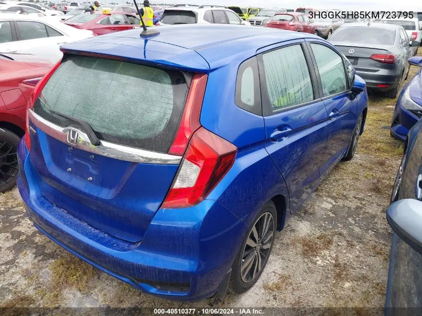 2019 Honda Fit Ex VIN: 3HGGK5H85KM723795 Lot: 40510377