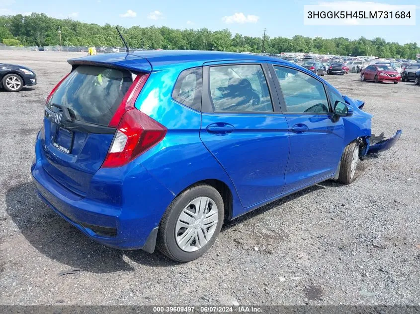 3HGGK5H45LM731684 2020 Honda Fit Lx