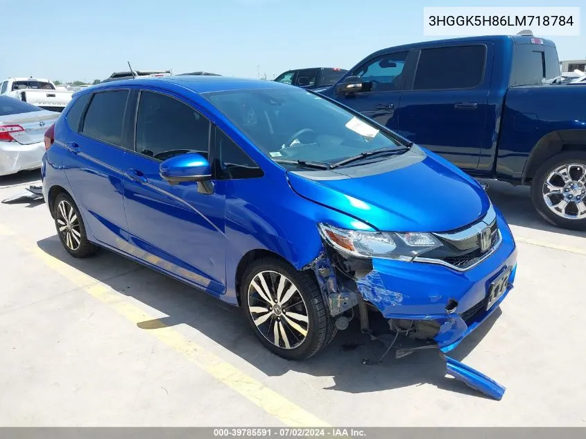 3HGGK5H86LM718784 2020 Honda Fit Ex