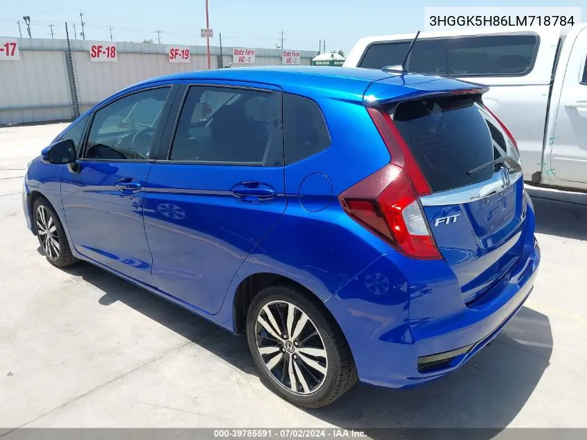 3HGGK5H86LM718784 2020 Honda Fit Ex