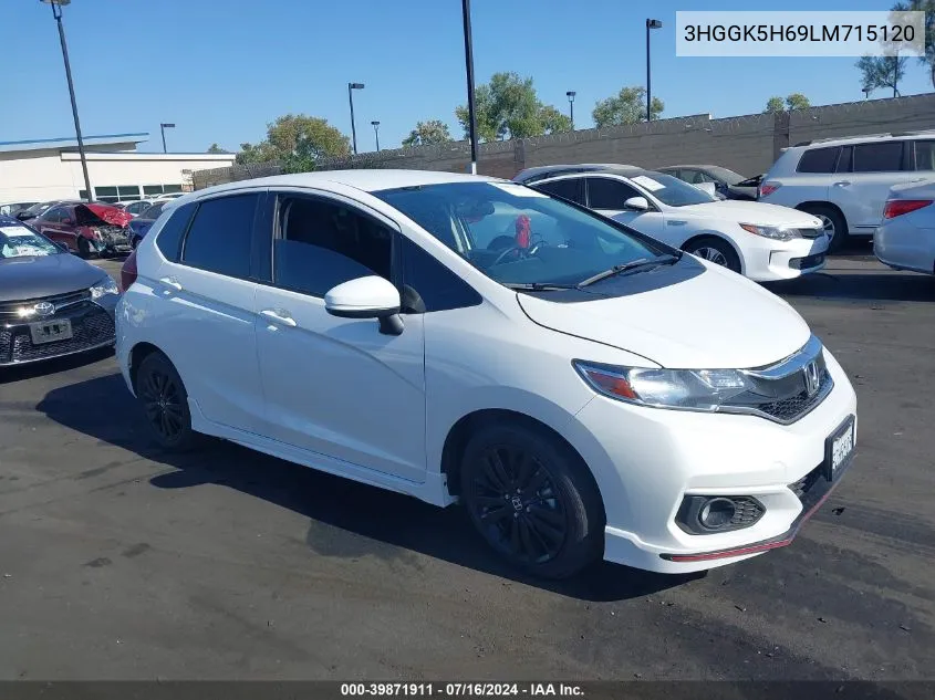 3HGGK5H69LM715120 2020 Honda Fit Sport