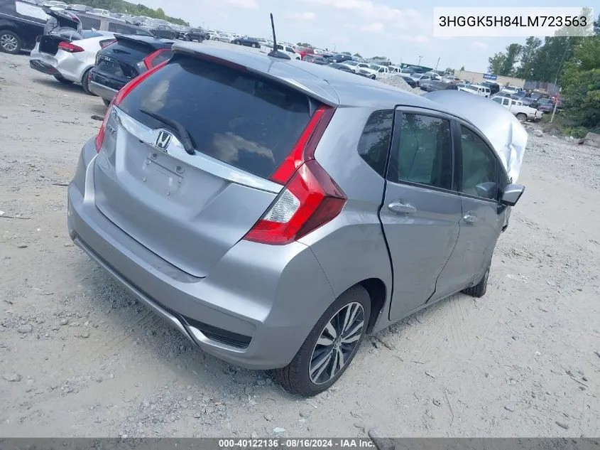 3HGGK5H84LM723563 2020 Honda Fit Ex