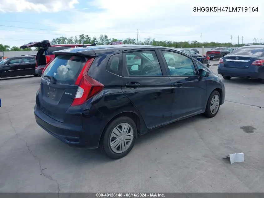 3HGGK5H47LM719164 2020 Honda Fit Lx