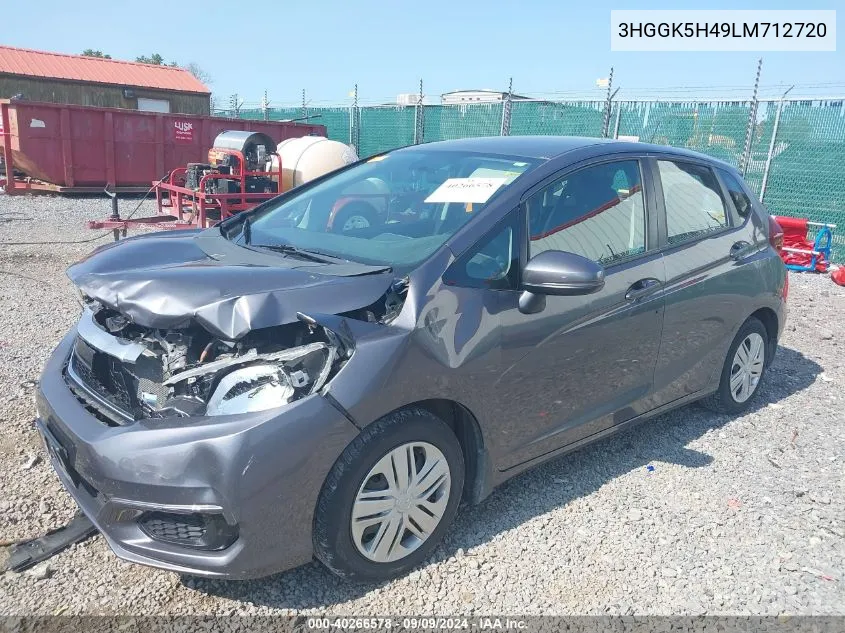 3HGGK5H49LM712720 2020 Honda Fit Lx