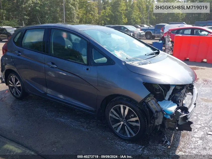 2020 Honda Fit Ex VIN: 3HGGK5H85LM719019 Lot: 40273719