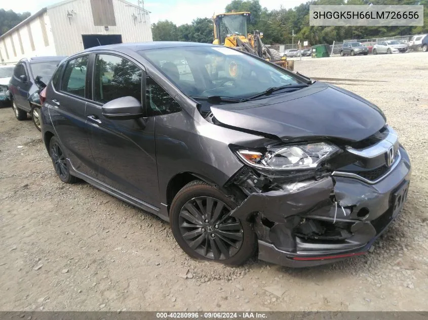 3HGGK5H66LM726656 2020 Honda Fit Sport