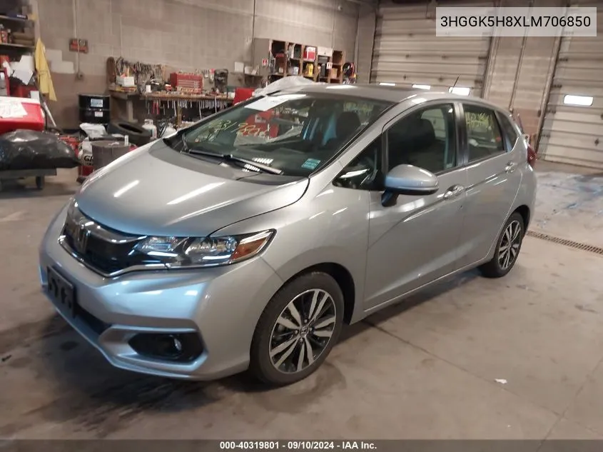 3HGGK5H8XLM706850 2020 Honda Fit Ex