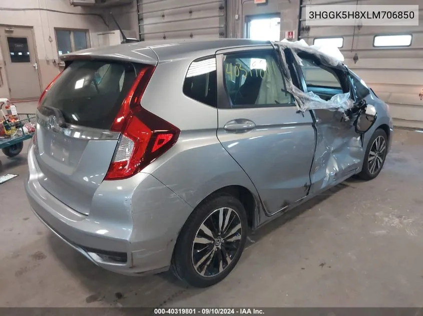 3HGGK5H8XLM706850 2020 Honda Fit Ex