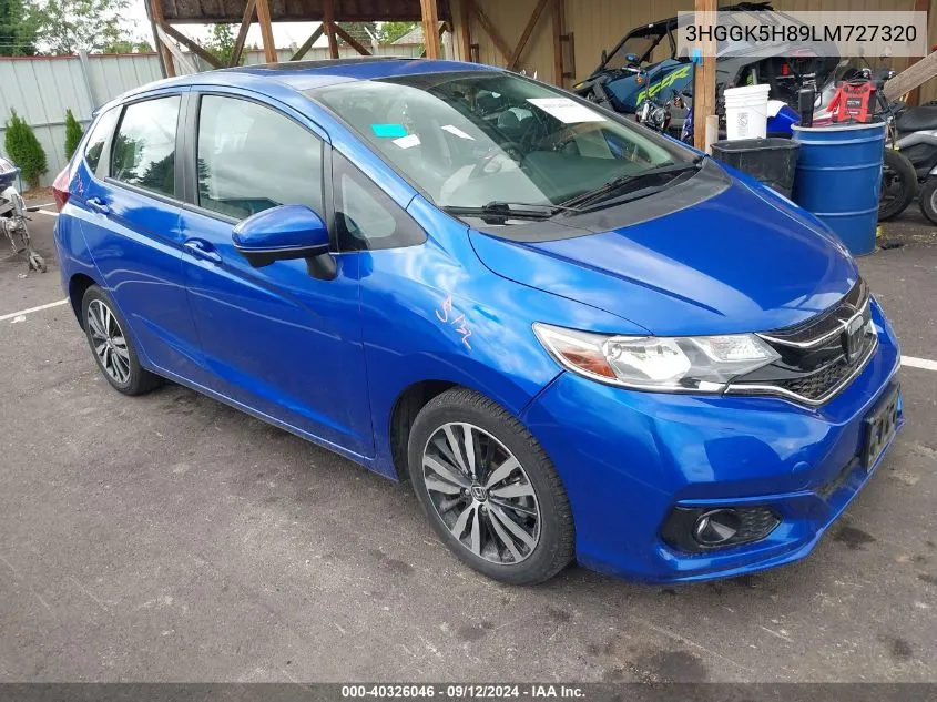 3HGGK5H89LM727320 2020 Honda Fit Ex