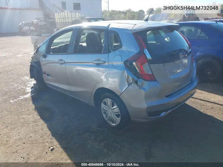 2020 Honda Fit Lx VIN: 3HGGK5H44LM732048 Lot: 40548886