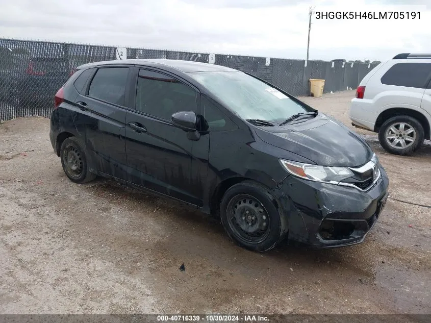 3HGGK5H46LM705191 2020 Honda Fit Lx