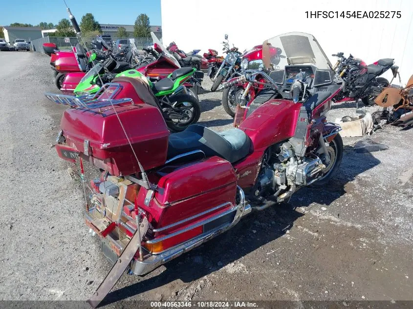 1984 Honda Gl1200 A VIN: 1HFSC1454EA025275 Lot: 40563346