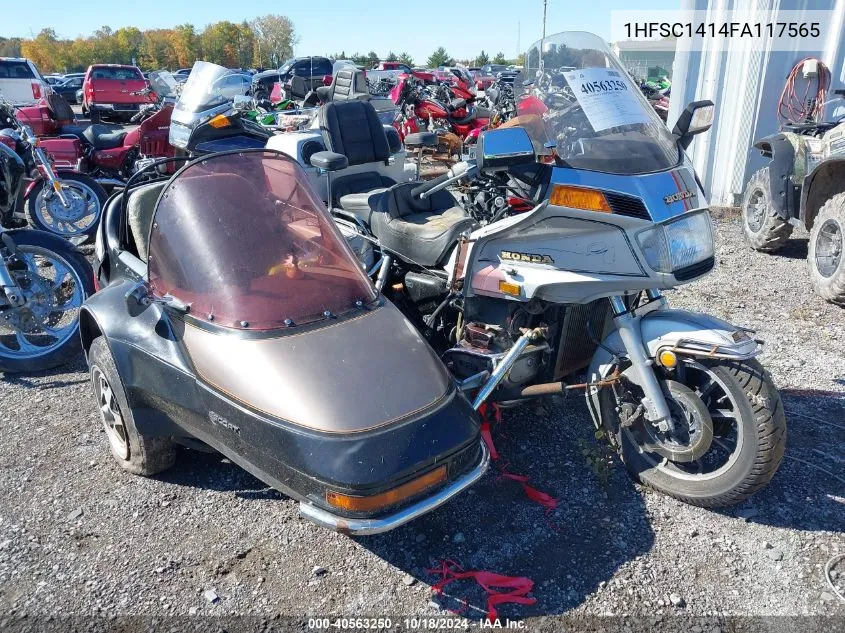 1HFSC1414FA117565 1985 Honda Gl1200 I