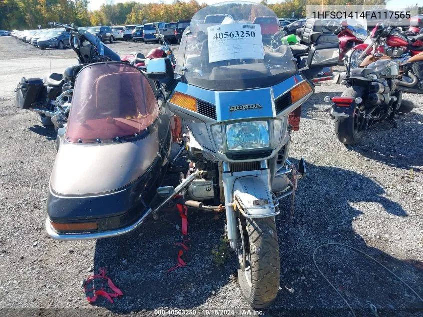 1HFSC1414FA117565 1985 Honda Gl1200 I