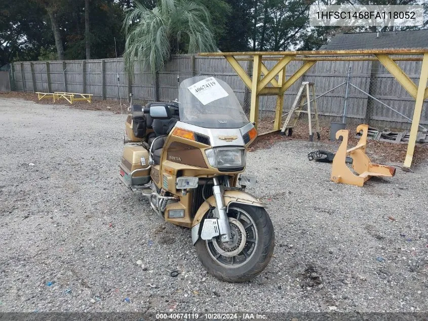 1HFSC1468FA118052 1985 Honda Gl1200 L