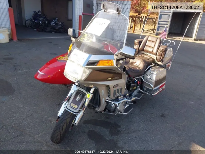 1985 Honda Gl1200 A VIN: 1HFSC1420FA123002 Lot: 40676617