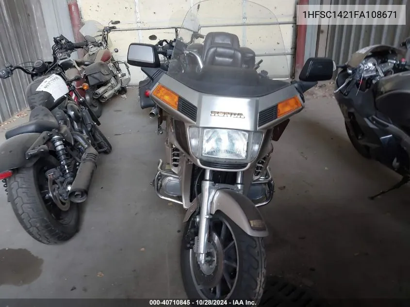 1985 Honda Gl1200 A VIN: 1HFSC1421FA108671 Lot: 40710845