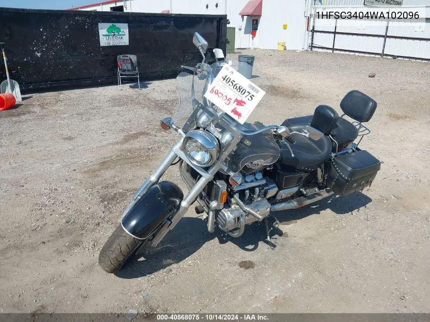 1998 Honda Gl1500 C/2 VIN: 1HFSC3404WA102096 Lot: 40568075