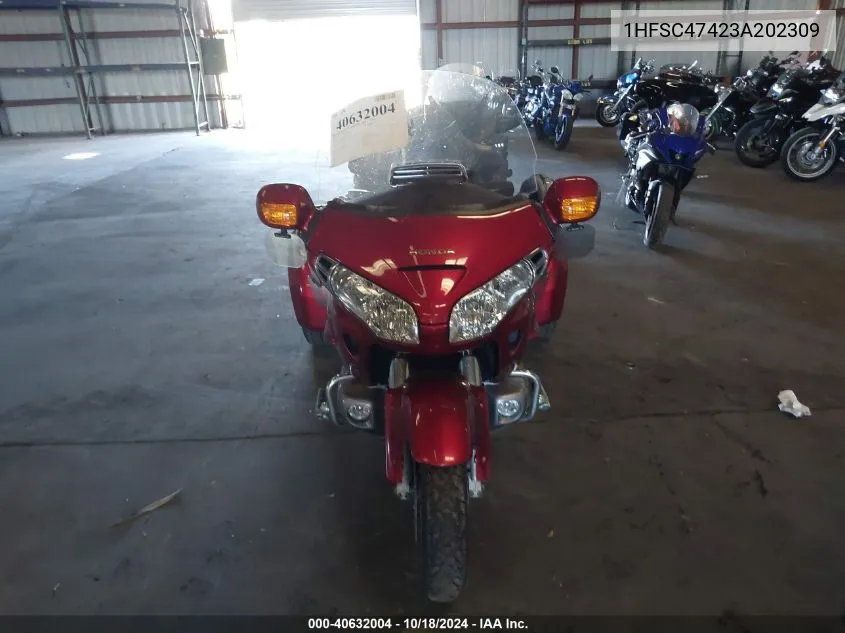 1HFSC47423A202309 2003 Honda Gl1800 A