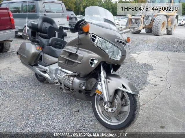 2004 Honda Gl1800 A VIN: 1HFSC47514A300290 Lot: 12098688