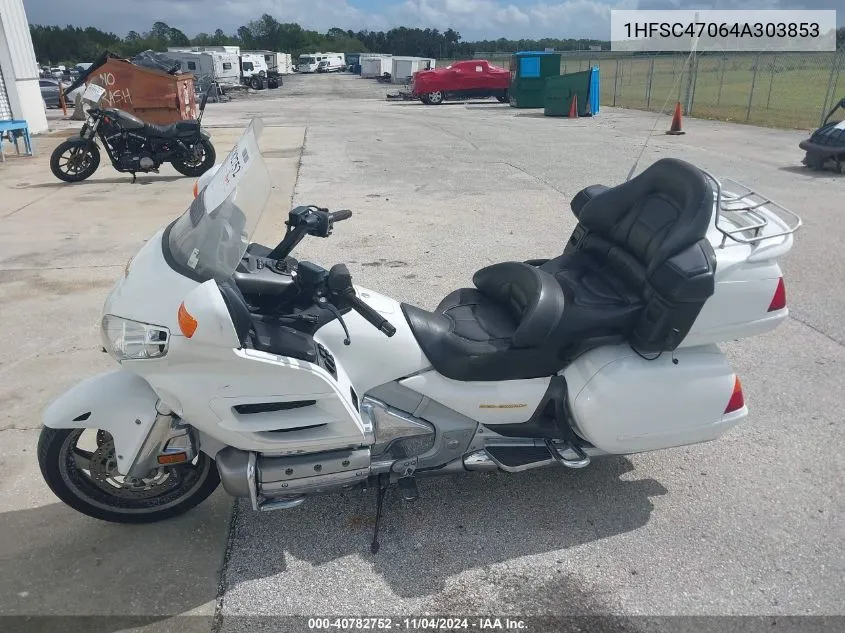 2004 Honda Gl1800 VIN: 1HFSC47064A303853 Lot: 40782752