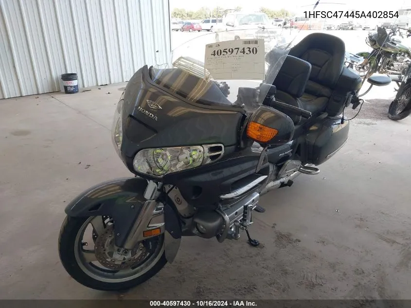 2005 Honda Gl1800 A VIN: 1HFSC47445A402854 Lot: 40597430