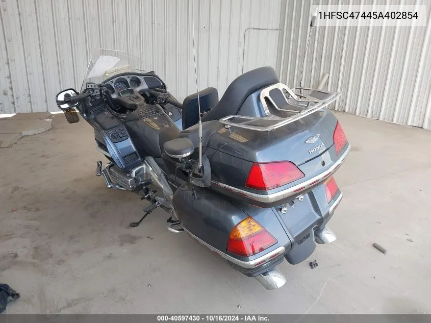 1HFSC47445A402854 2005 Honda Gl1800 A