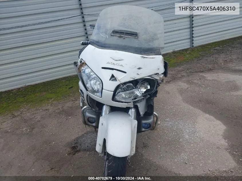 2005 Honda Gl1800 VIN: 1HFSC470X5A406310 Lot: 40702679