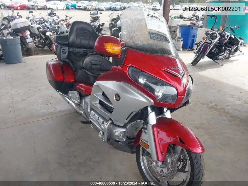 JH2SC68L5CK002201 2012 Honda Gl1800