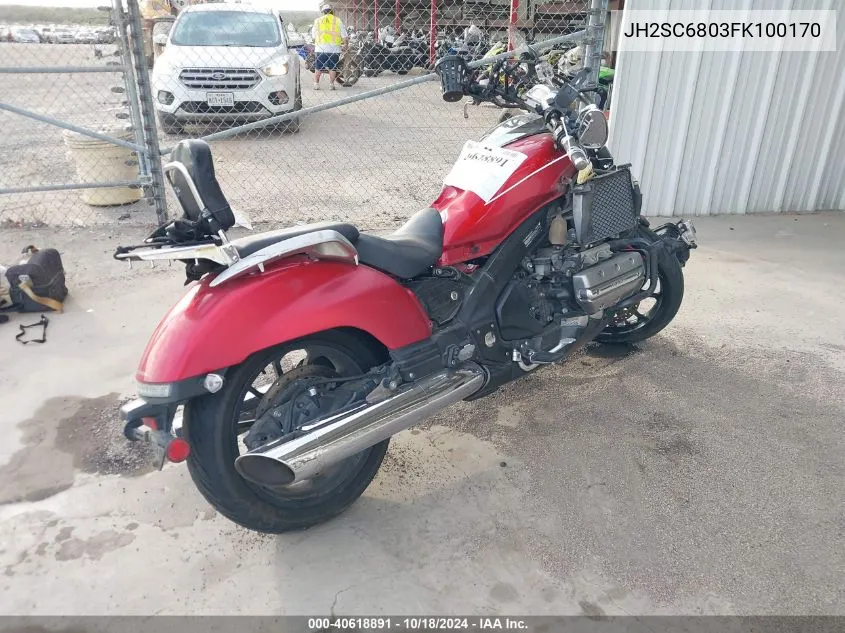 JH2SC6803FK100170 2015 Honda Gl1800 C