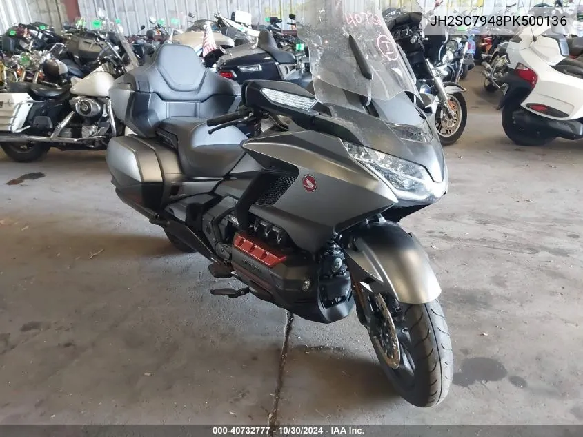 2023 Honda Gl1800 B VIN: JH2SC7948PK500136 Lot: 40732777