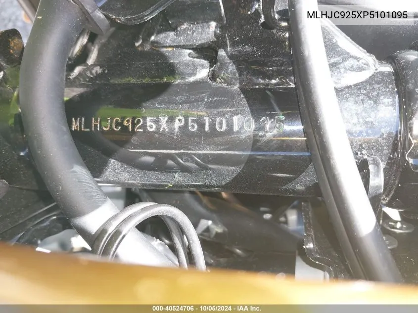 2023 Honda Grom A VIN: MLHJC925XP5101095 Lot: 40524706