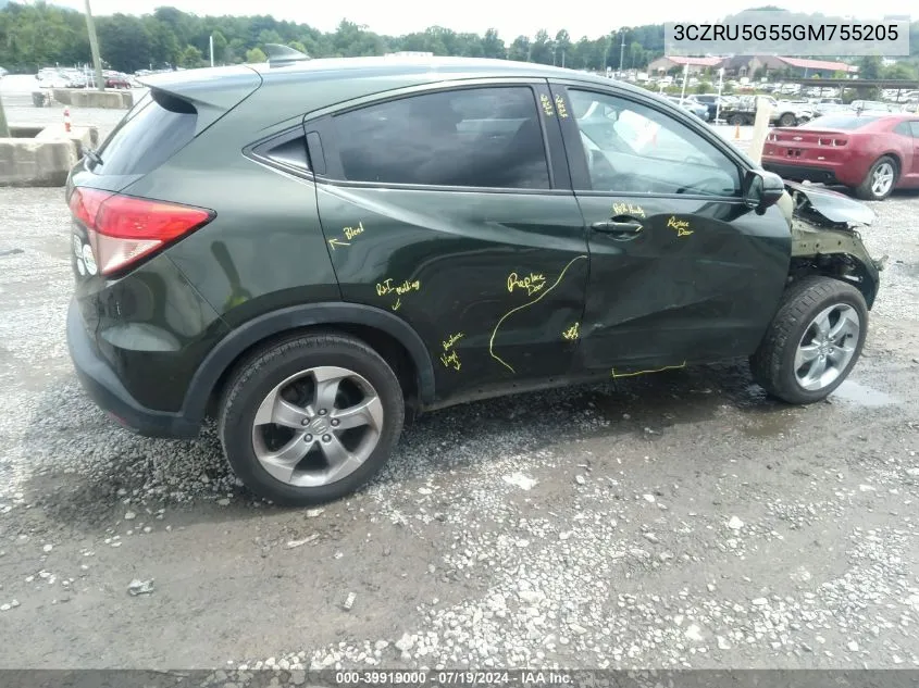 3CZRU5G55GM755205 2016 Honda Hr-V Ex