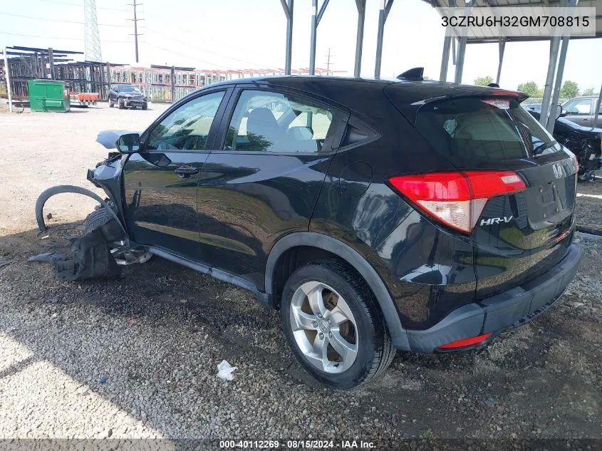 3CZRU6H32GM708815 2016 Honda Hr-V Lx