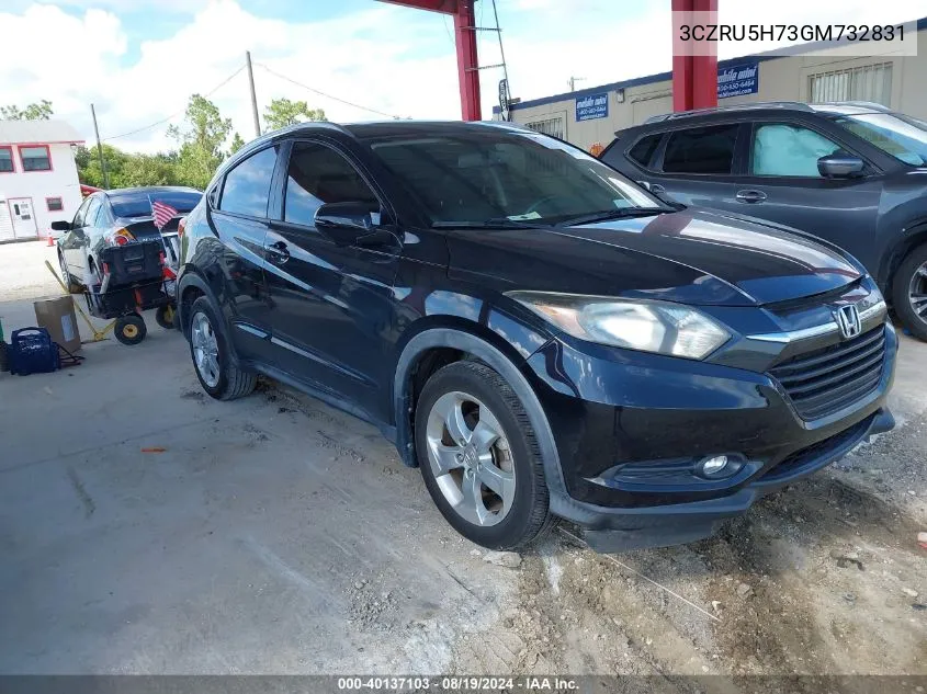 3CZRU5H73GM732831 2016 Honda Hr-V Ex-L