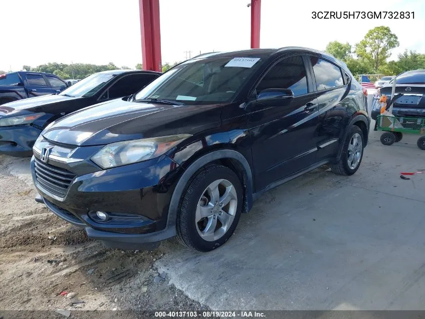 3CZRU5H73GM732831 2016 Honda Hr-V Ex-L