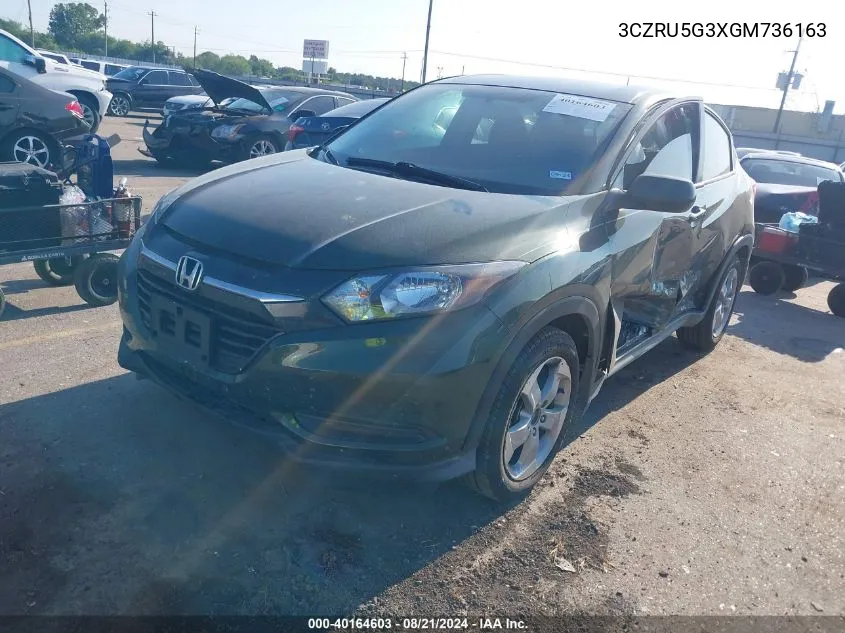 3CZRU5G3XGM736163 2016 Honda Hr-V Lx