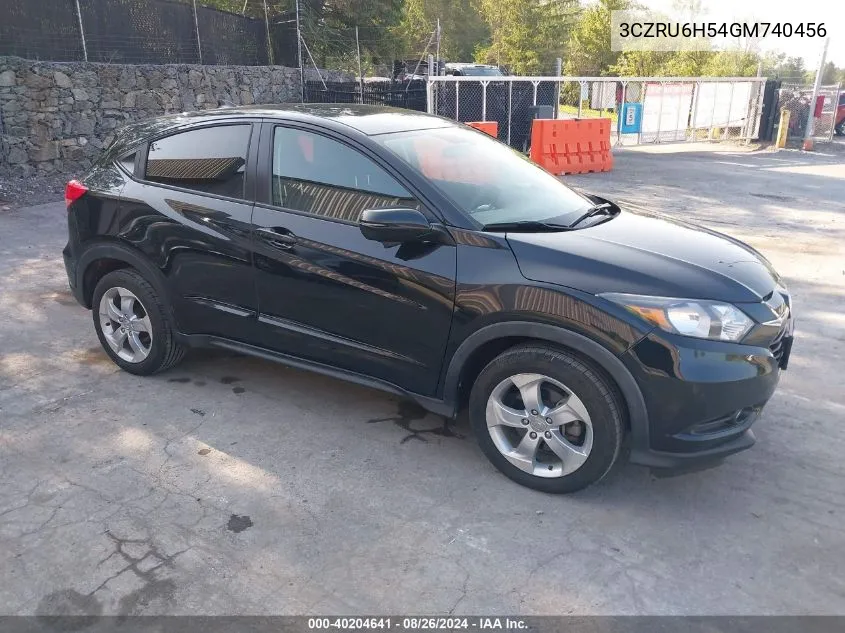 3CZRU6H54GM740456 2016 Honda Hr-V Ex